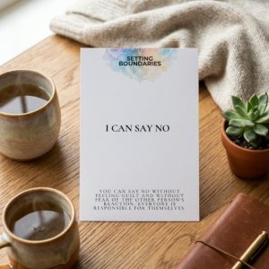 Therapeutic cards: Positive affirmations