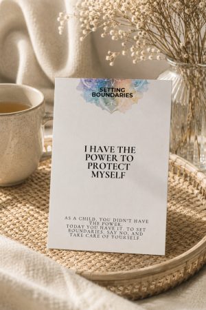 Therapeutic cards: Positive affirmations